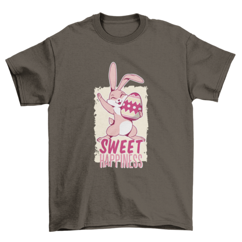 Sweet Happiness Easter Bunny T-shirt