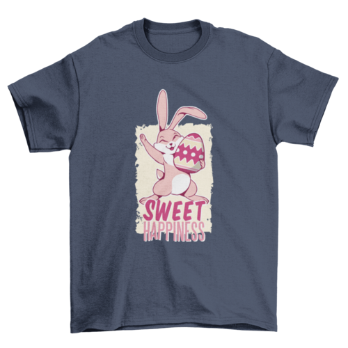 Sweet Happiness Easter Bunny T-shirt