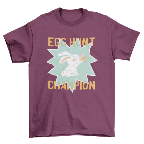 Egg Hunt Champion Easter T-shirt