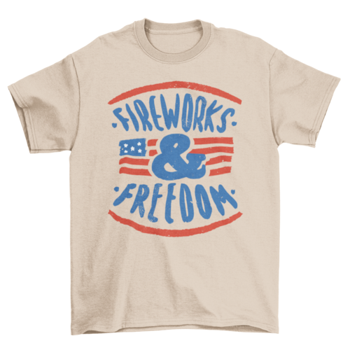 "Fireworks & Freedom" T-shirt