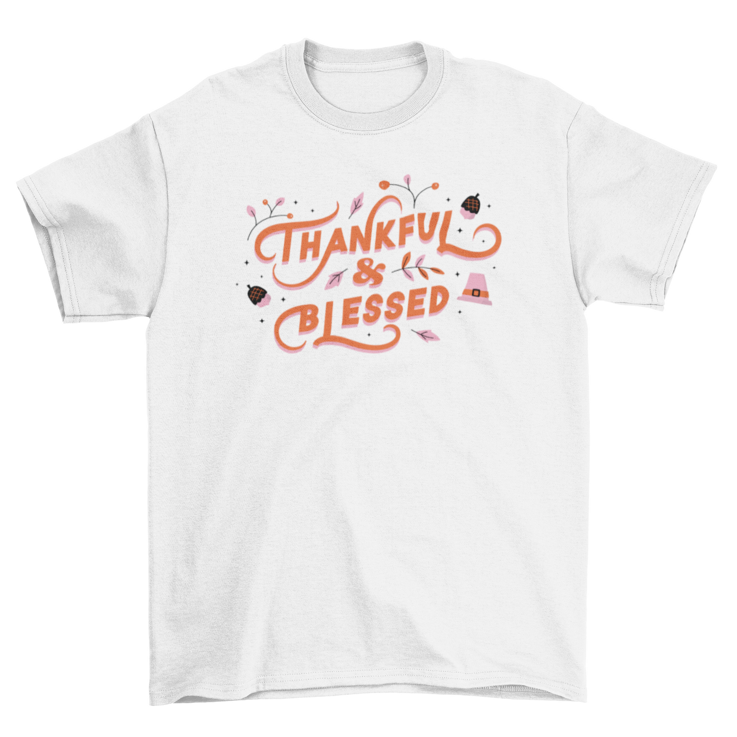 "Thankful & Blessed" T-shirt