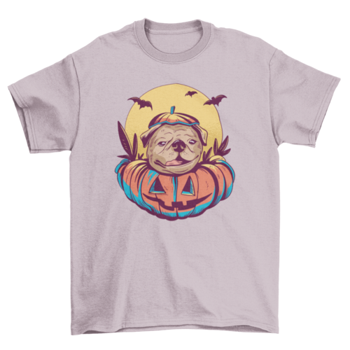 Halloween Pug T-shirt