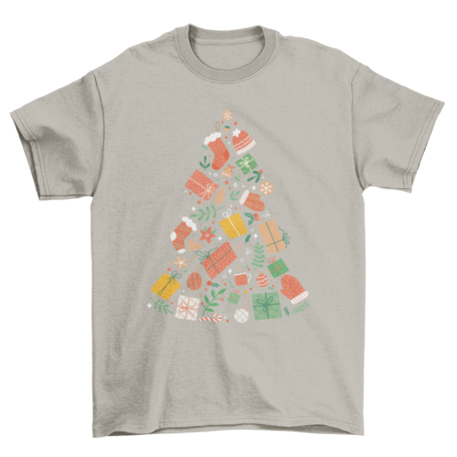Christmas Tree Presents T-shirt