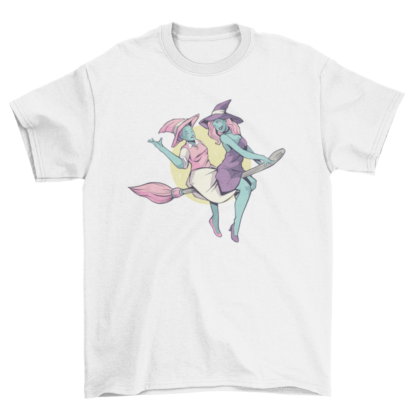 Flying Witches Halloween T-shirt