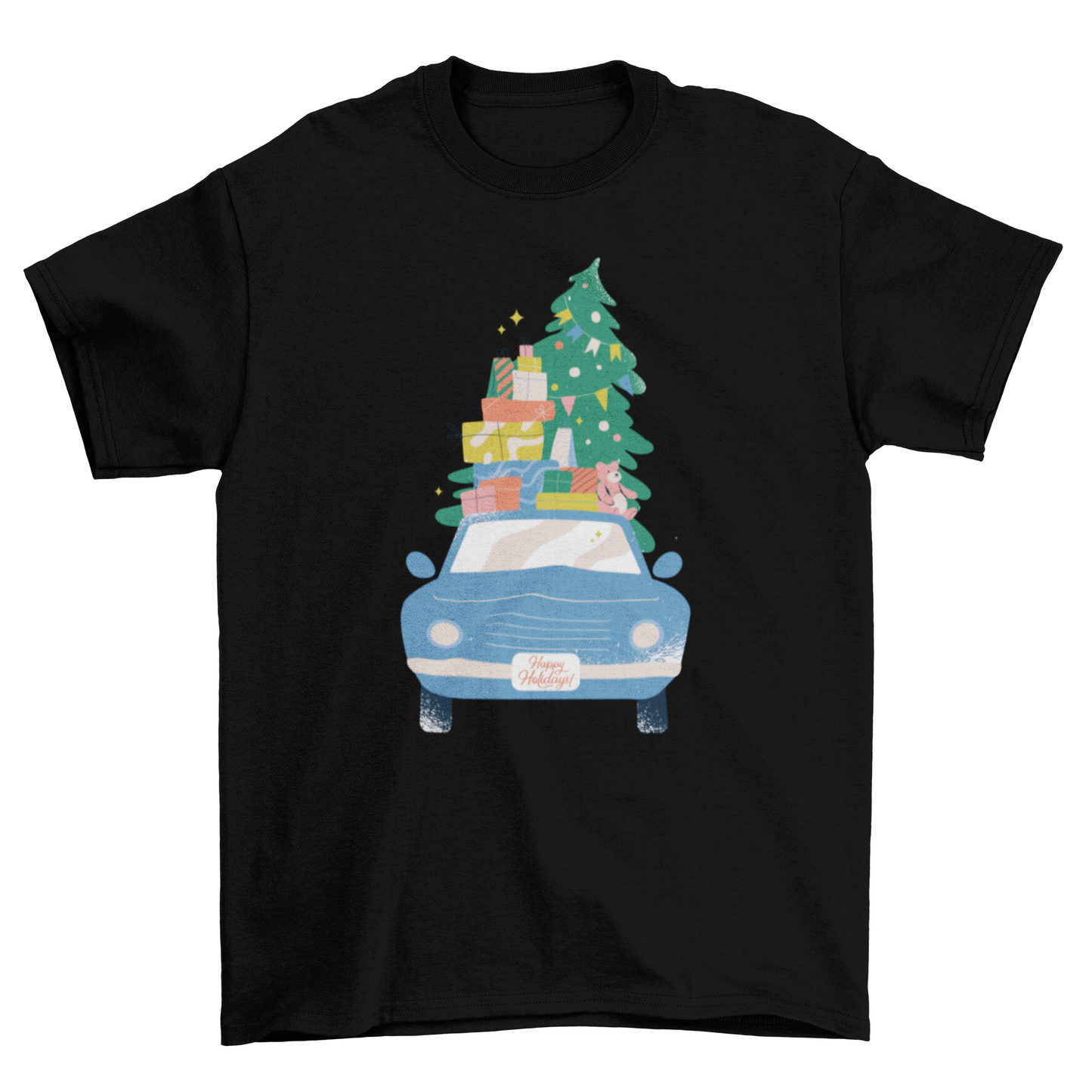 Christmas Car T-shirt