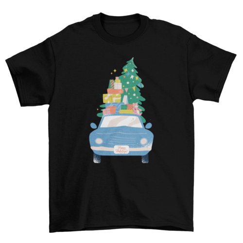 Christmas Car T-shirt