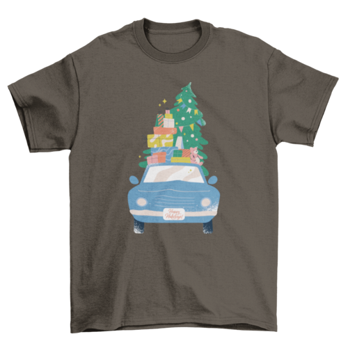 Christmas Car T-shirt