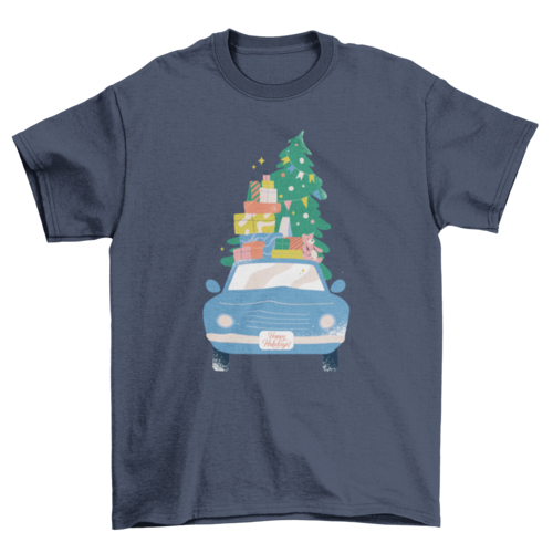 Christmas Car T-shirt
