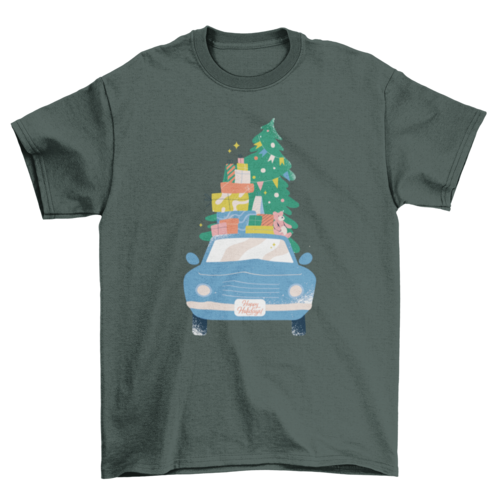 Christmas Car T-shirt