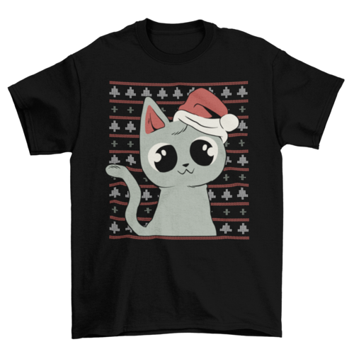 Christmas Kitty T-shirt