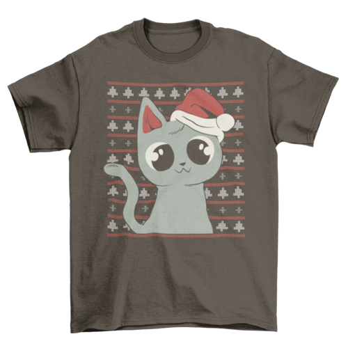 Christmas Kitty T-shirt