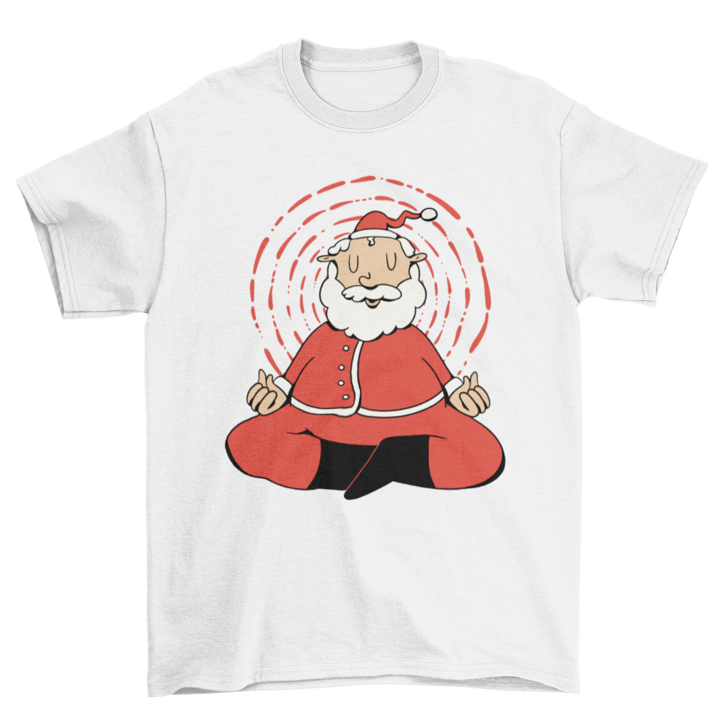 Meditating Santa T-shirt