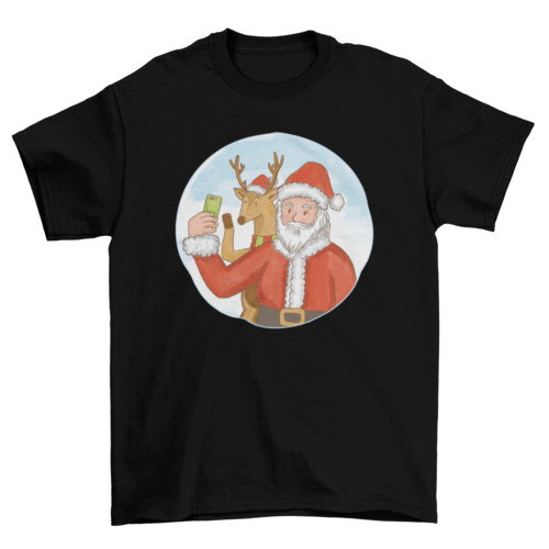 Santa Selfie Tee