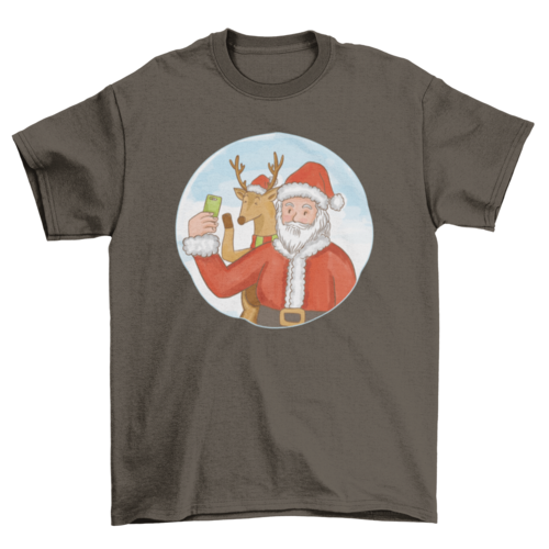 Santa Selfie Tee