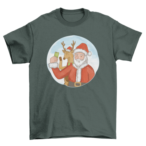 Santa Selfie Tee