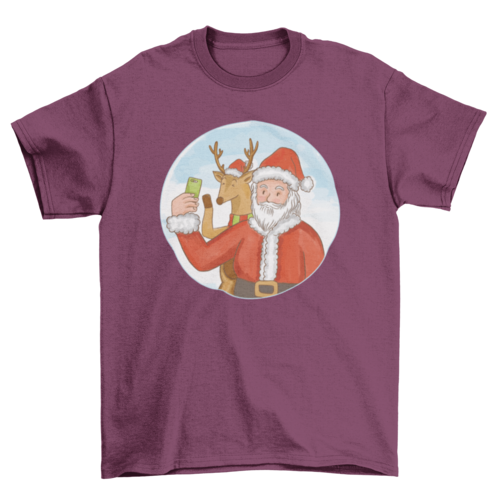 Santa Selfie Tee