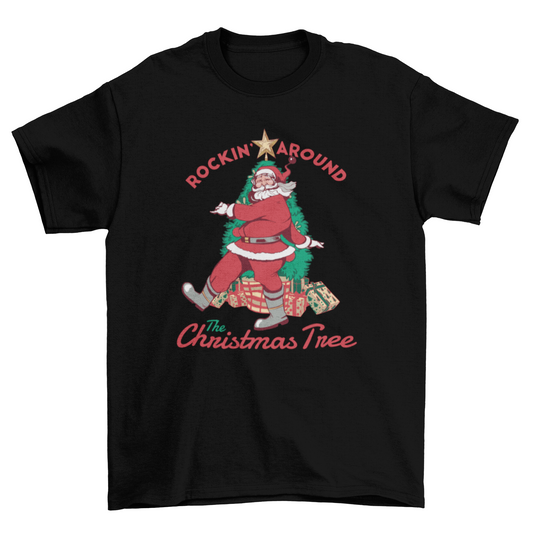 Rockin Santa T-shirt