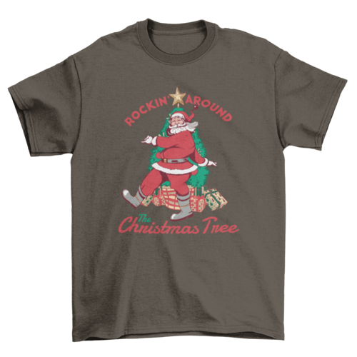 Rockin Santa T-shirt
