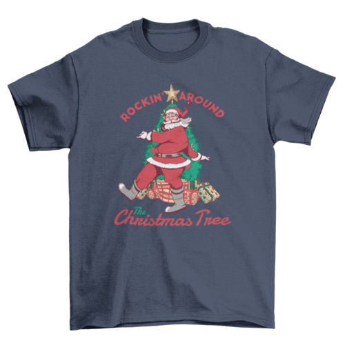 Rockin Santa T-shirt
