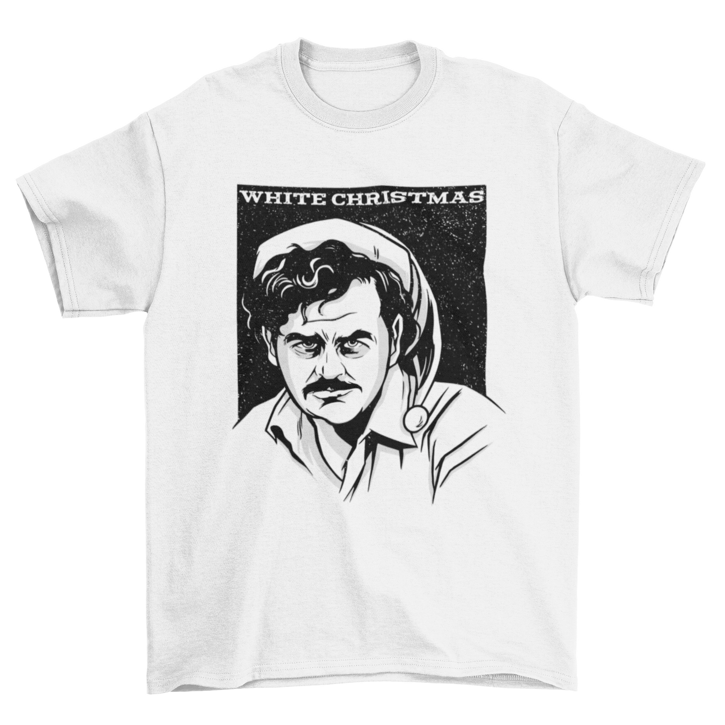 Pablo Escobar White Christmas T-shirt