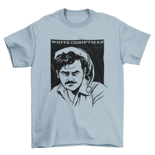 Pablo Escobar White Christmas T-shirt