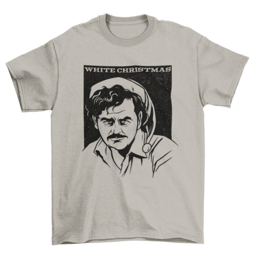 Pablo Escobar White Christmas T-shirt
