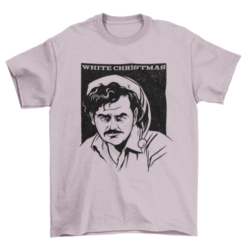 Pablo Escobar White Christmas T-shirt
