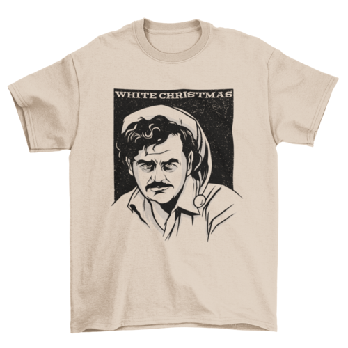 Pablo Escobar White Christmas T-shirt