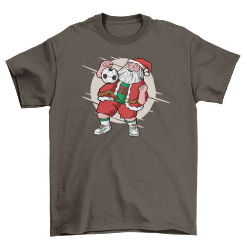 Soccer Santa T-shirt