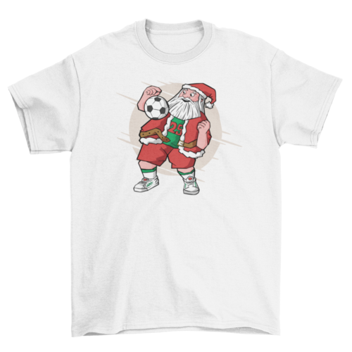 Soccer Santa T-shirt
