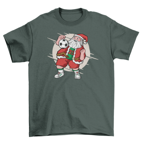 Soccer Santa T-shirt