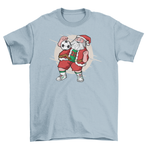 Soccer Santa T-shirt