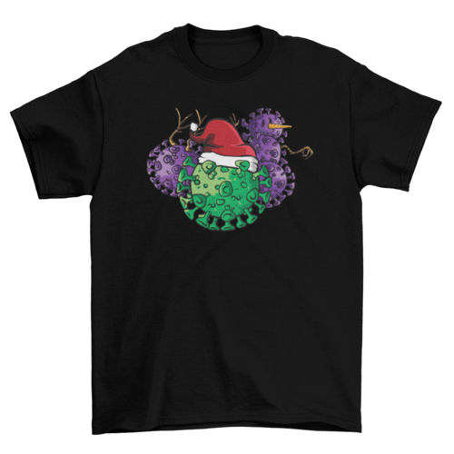 Covid Christmas T-shirt