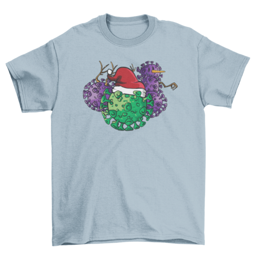 Covid Christmas T-shirt