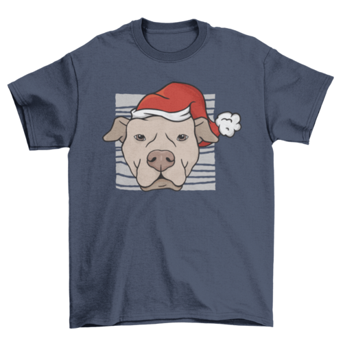 Christmas Pitbull T-shirt