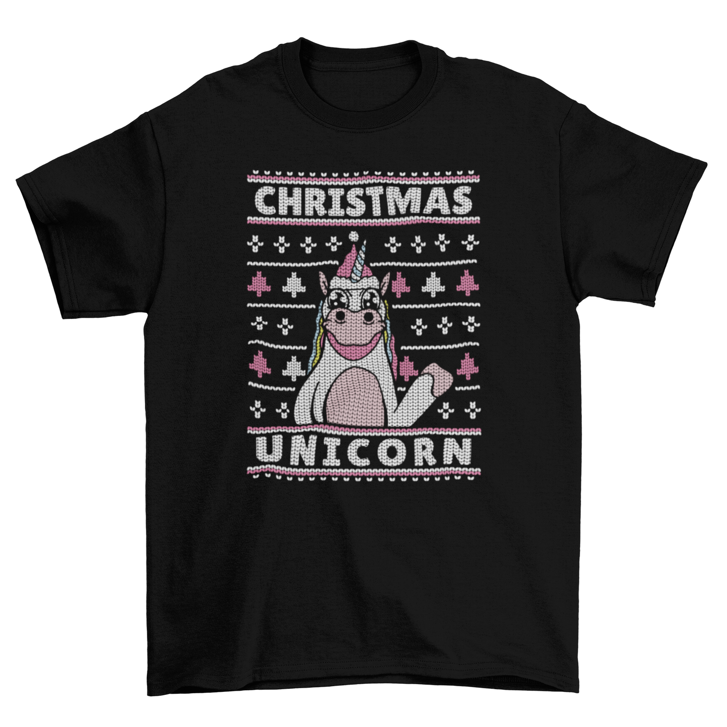 Ugly Sweater Themed Christmas T-shirt
