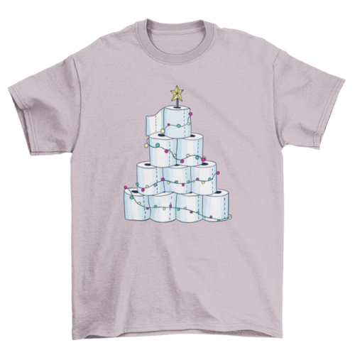 Toilet Paper Christmas Tree T-shirt
