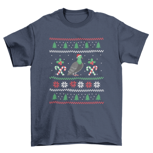 Christmas Pigeon T-shirt