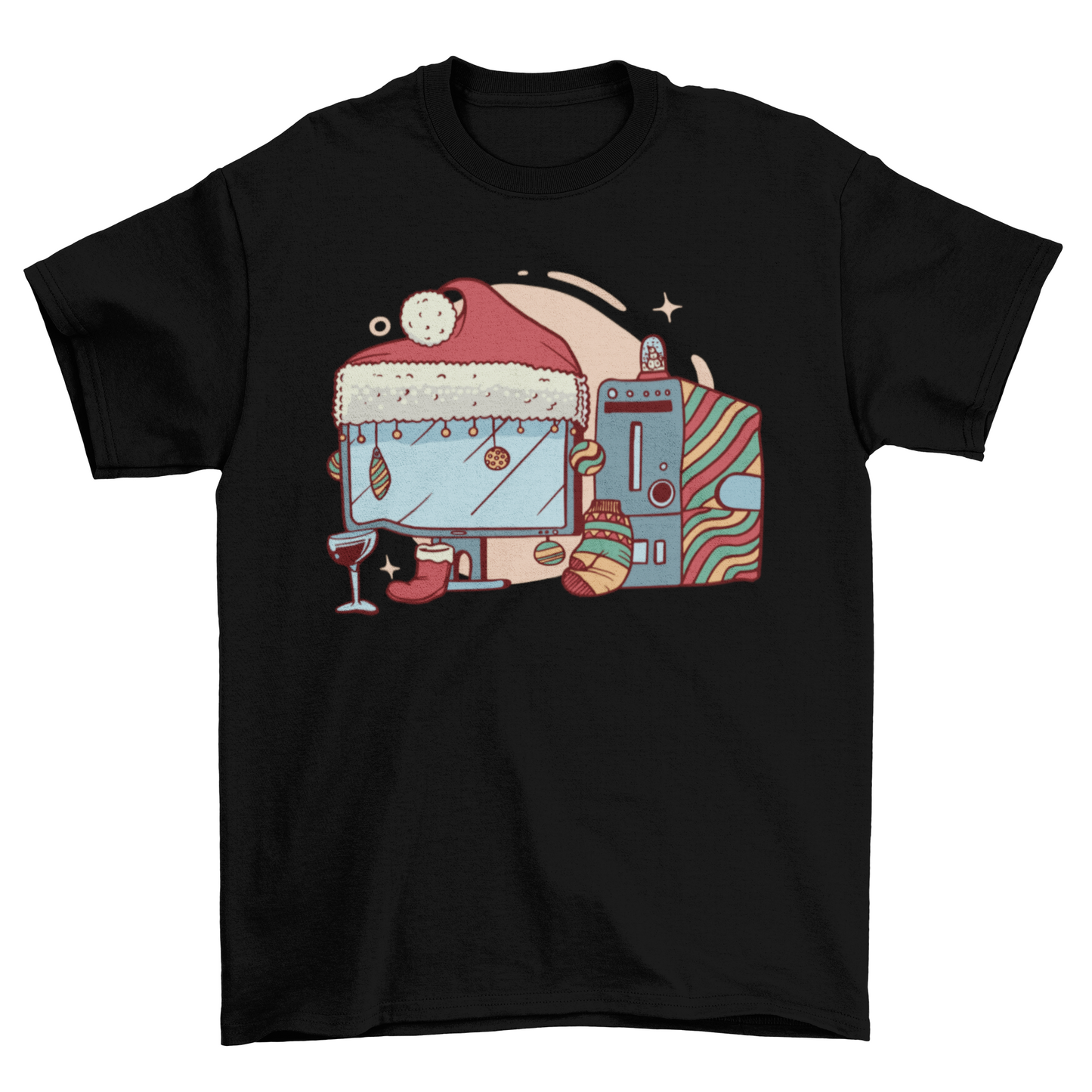 Christmas Computer T-shirt