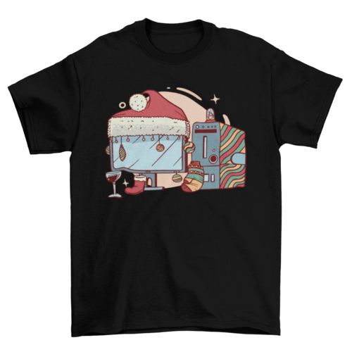 Christmas Computer T-shirt