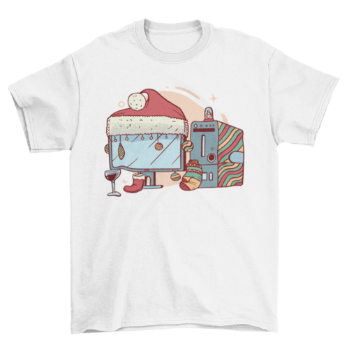 Christmas Computer T-shirt