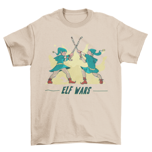 Elf Wars T-shirt