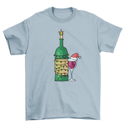 Christmas Wine T-shirt