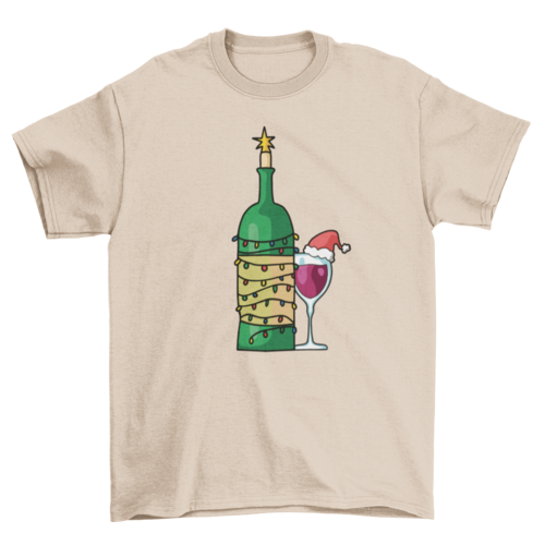 Christmas Wine T-shirt