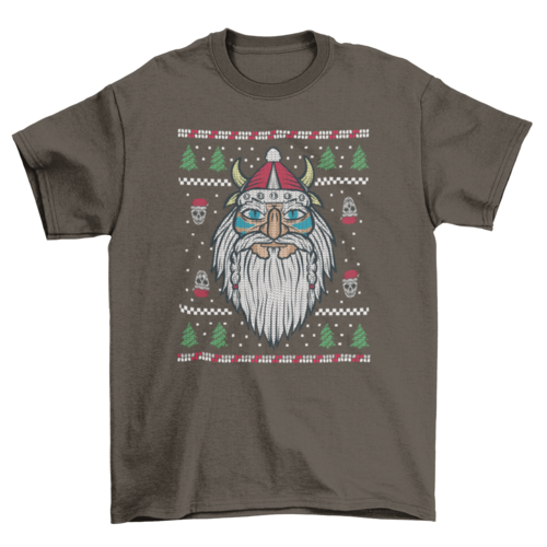 Viking Santa T-shirt