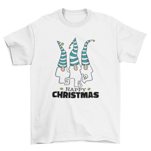 Happy Christmas Gnomes T-shirt