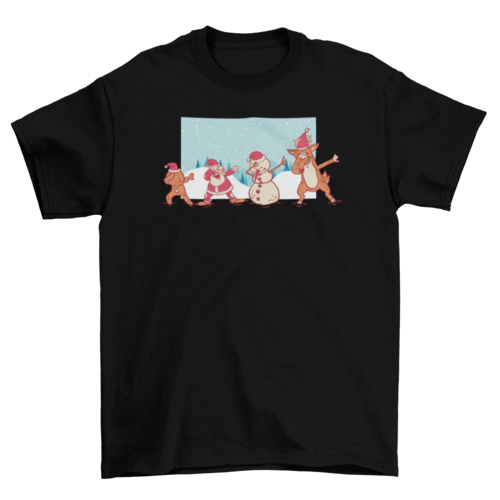 Christmas Dab T-shirt