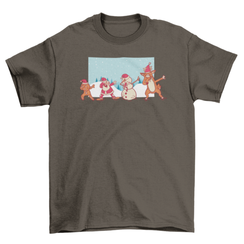 Christmas Dab T-shirt