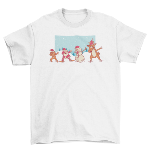 Christmas Dab T-shirt