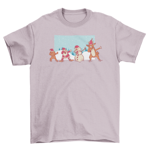 Christmas Dab T-shirt